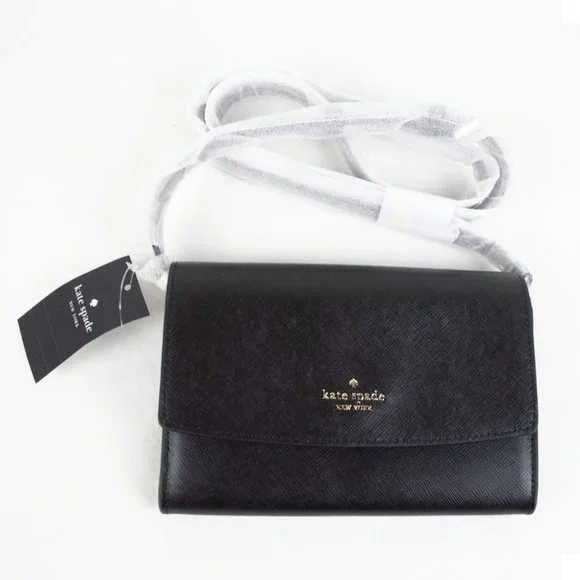 Kate Spade Black Perry Wallet on String - Picture 5 of 12